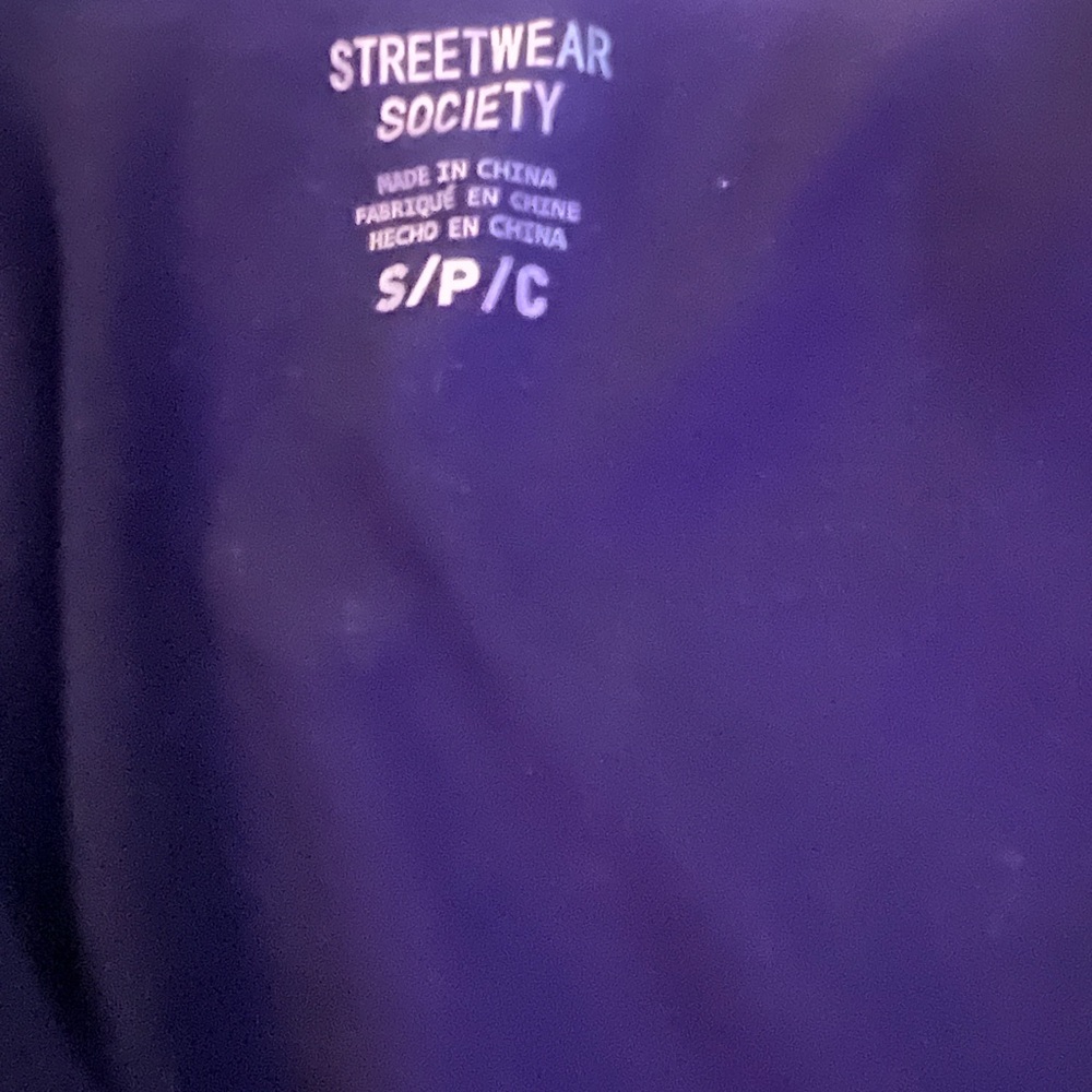Streetwear Society Violet Tee